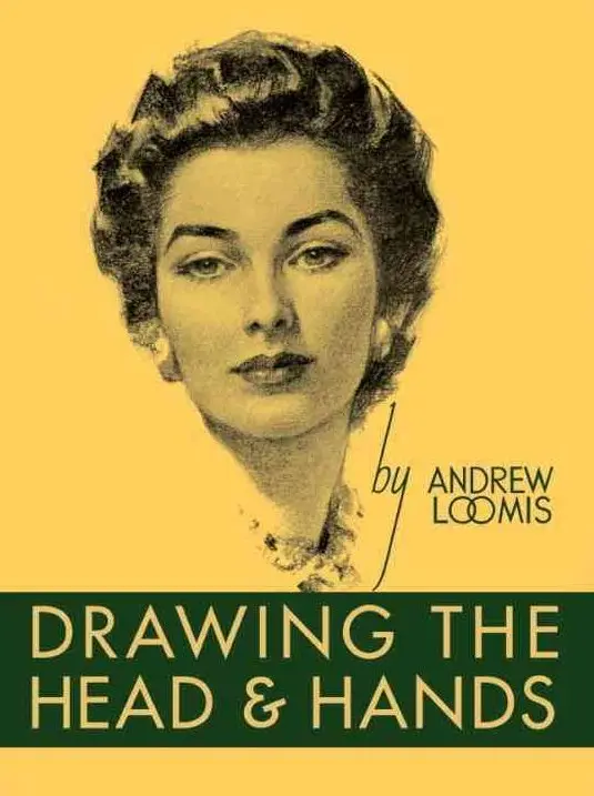 Dessiner la tête et les mains par Andrew Loomis - livre pour apprendre à dessiner