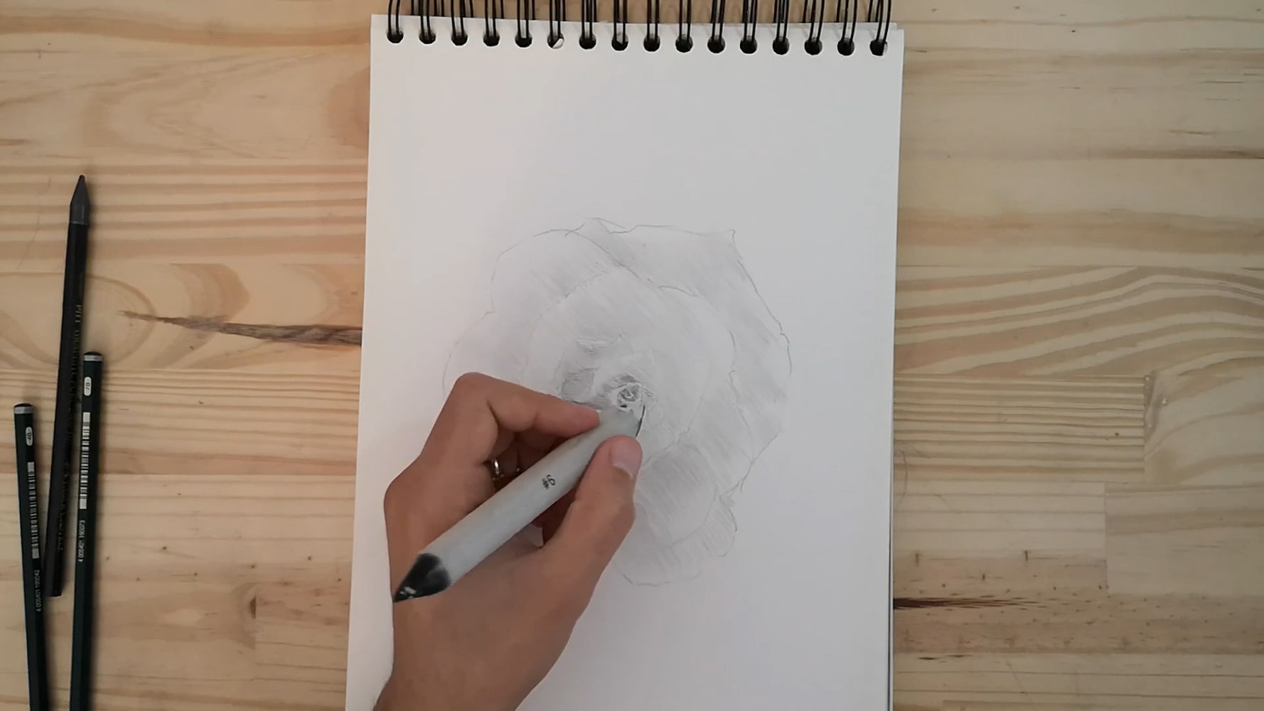 How to draw a rose easy step by step tutorial