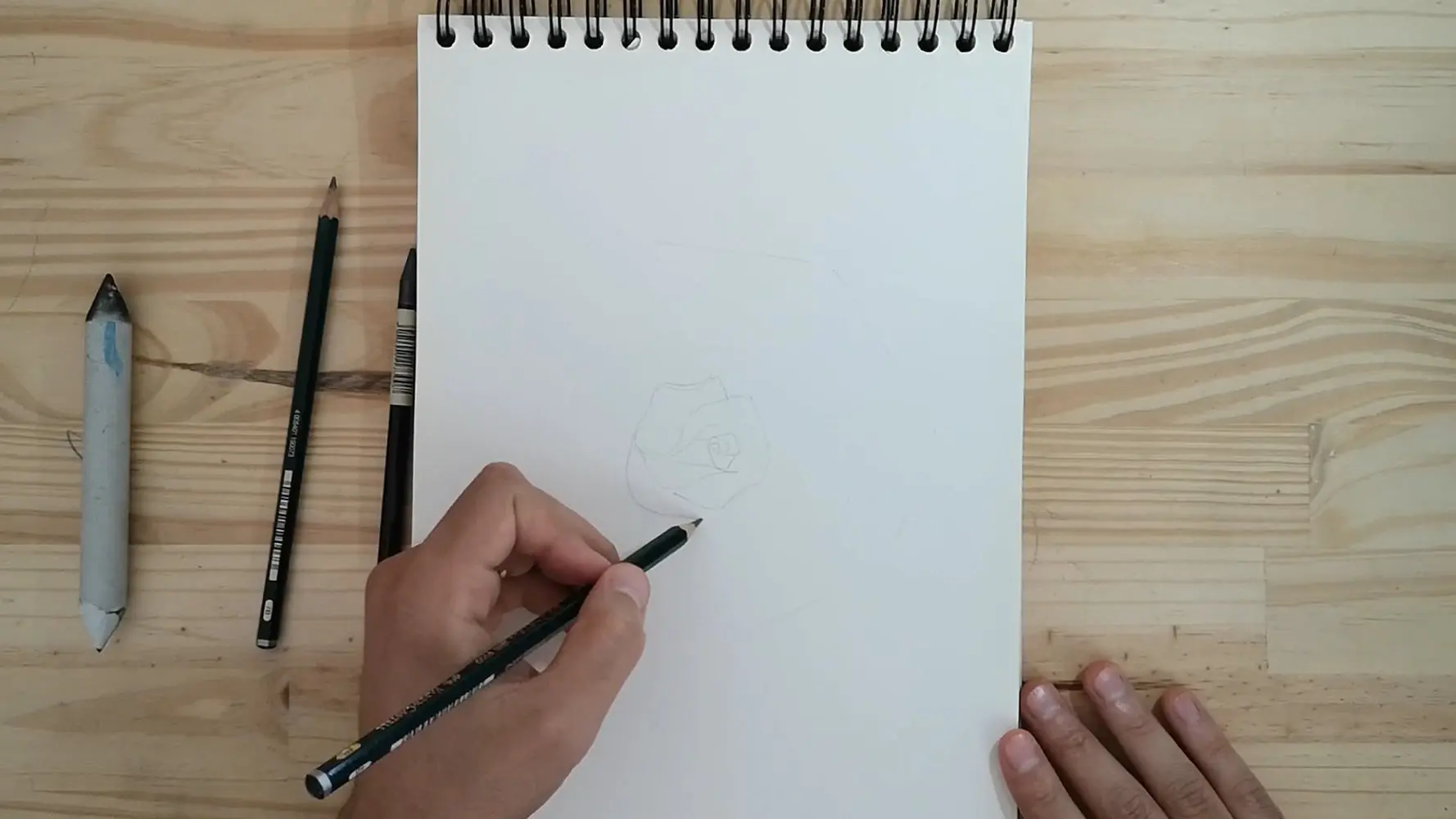 comment dessiner une rose - rose dessin