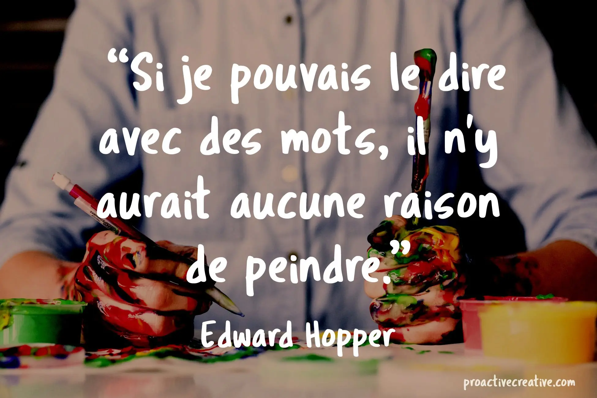 Citation d'art - Edward Hopper