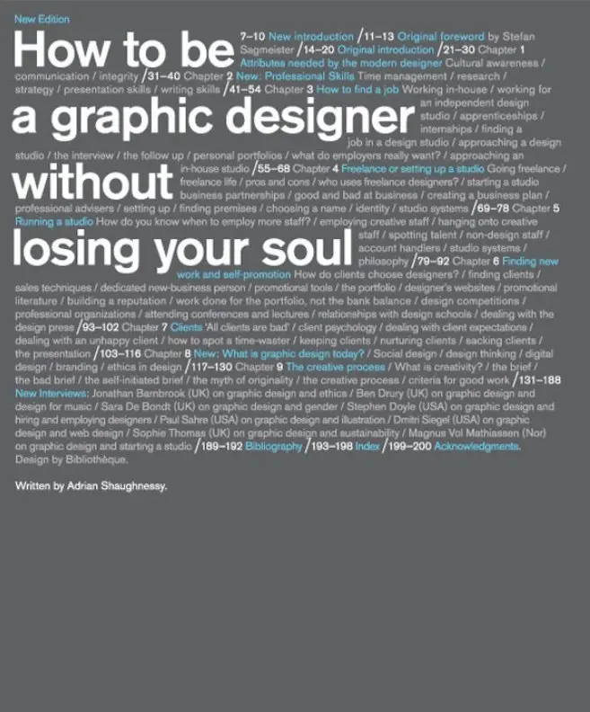 How to Be a Graphic Designer Without Losing Your Soul by Adrian Shaughnessy