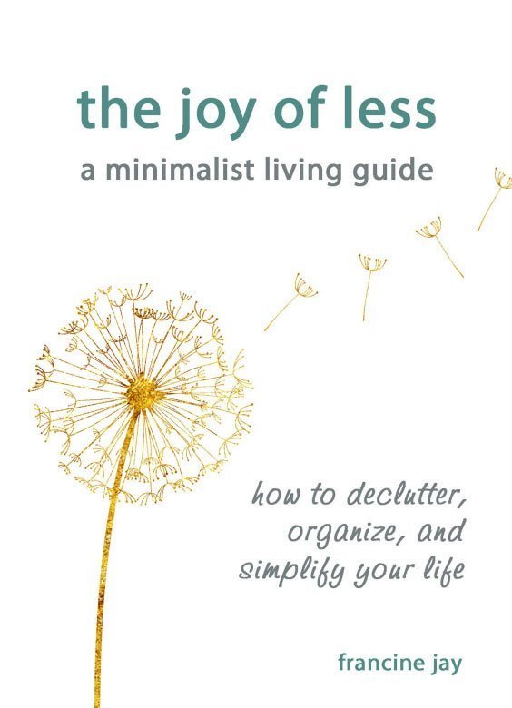 The Joy of Less - meilleur livre sur le minimalisme