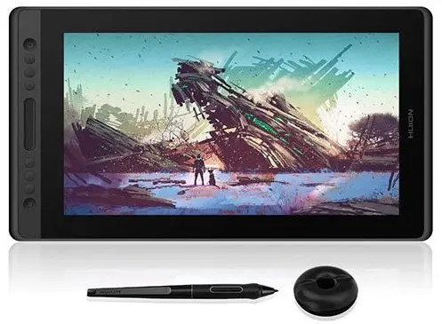 Huion Kamvas Pro 16 drawing tablet with screen