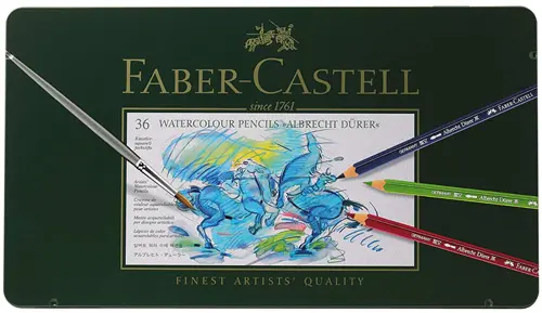 Faber-Castell Crayons de couleur aquarellables Albrecht Dürer - Les meilleurs crayons aquarelle pour artistes