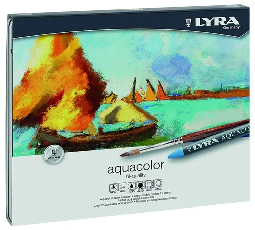Aquacolor Watersoluble Crayons