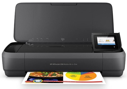 Les meilleures imprimantes pour les enseignants et l'école à la maison- HP Officejet Mobile 250 Imprimante portable Multifonction jet d'encre