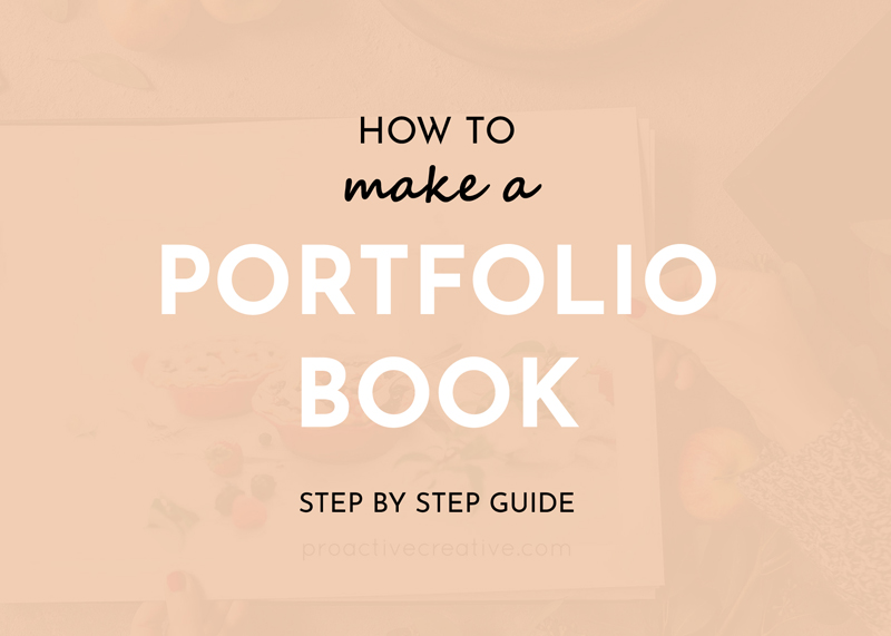 how to-make a portfolio book diy online