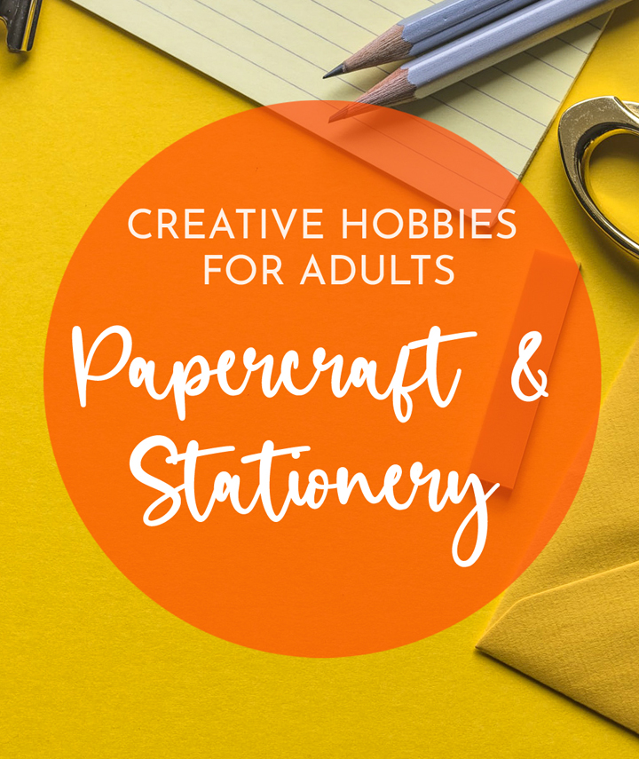 Creative papercraft and stationery hobbies for adults