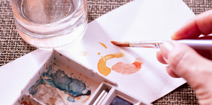 watercolor painting creative hobbies