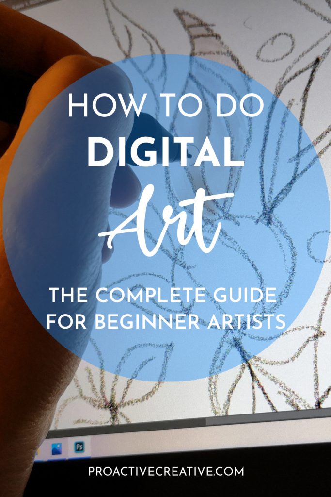 How to do digital art step by step guide for beginners
