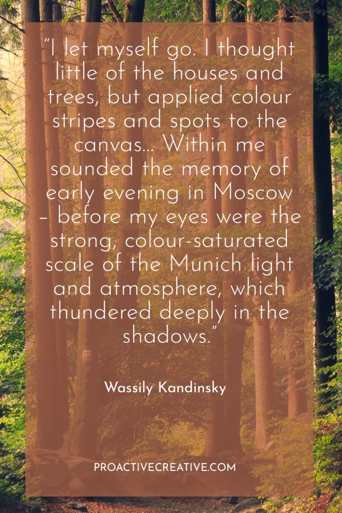 Artist statement example Wassily Kandinsky