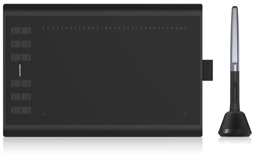 Huion Inspiroy H1060P Tablette de Dessin Graphique La meilleure tablette graphique à dessin abordable