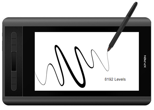 XP-PEN Artist 12 Tablette Graphique avec Ecran niveau de sensibilité à la pression du stylet