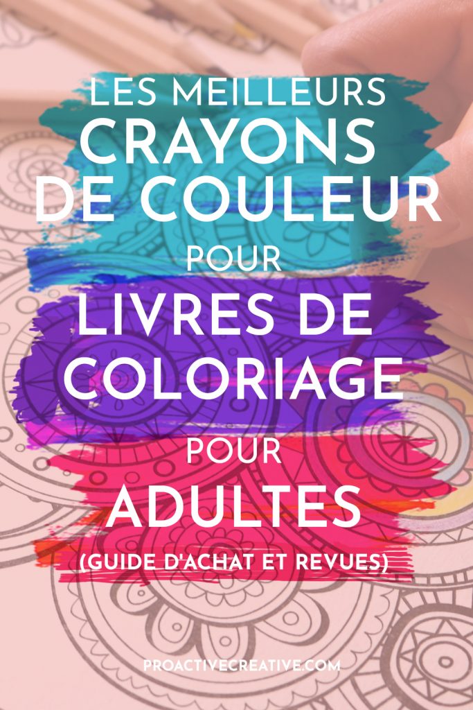 Les meilleurs crayons de couleur pour livres de coloriage - Guide d'achat & avis