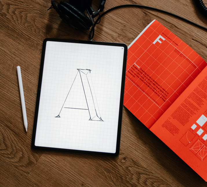 Become a graphic designer, typography