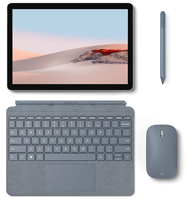 Meilleur tablette Microsoft à petit prix avec port USB et clavier . New Microsoft Surface Go 2