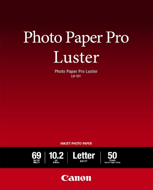 Canon Luster Photo Paper Letter