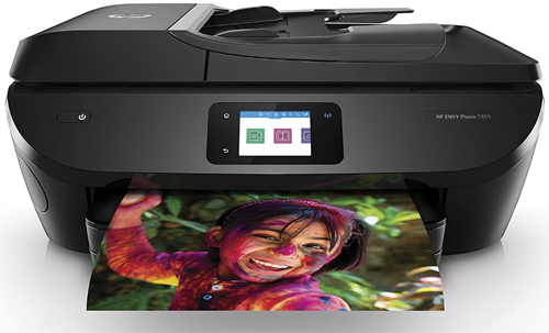 Best Chromebook Printer for Photos, HP ENVY Photo 7855 All in One Photo Printer