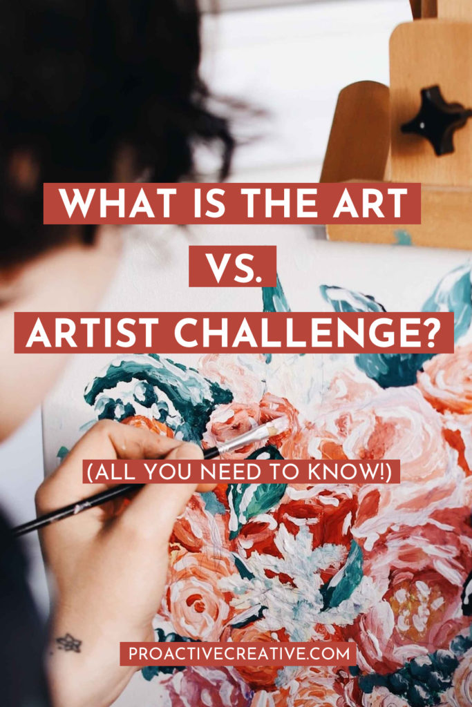 what is the Art Vs. Artist Challenge