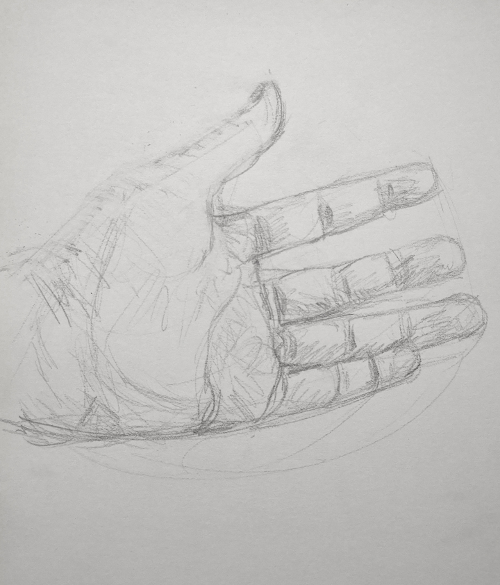 your hand drawing idea