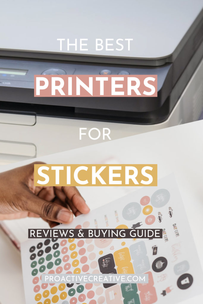 The best printers for printing stickers