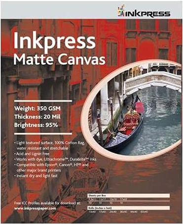 Inkpress Matte Canvas