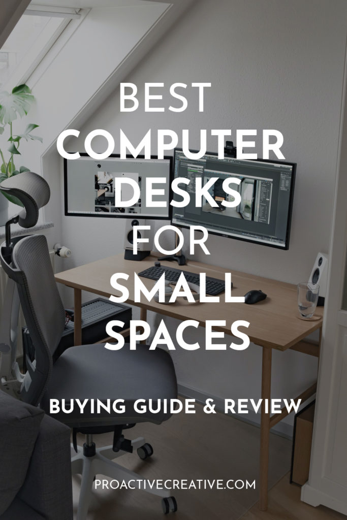 Small Comuter Desk for Small Spaces