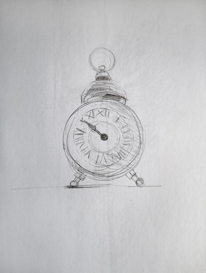Things to draw when bored (A Clock)
