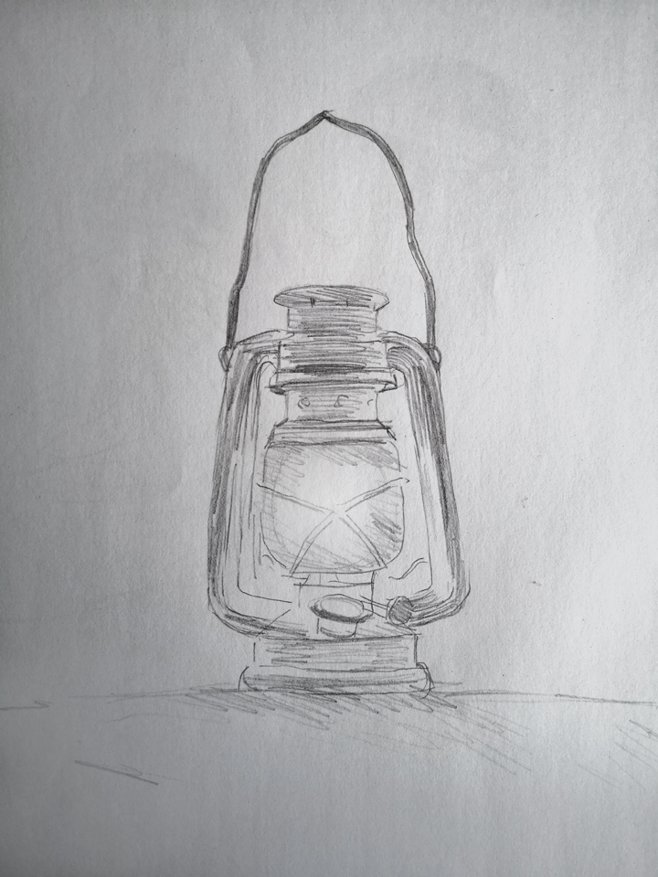 Things to draw when bored (A Lamp)