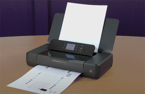 Imprimante portable pour imprimer les enveloppes