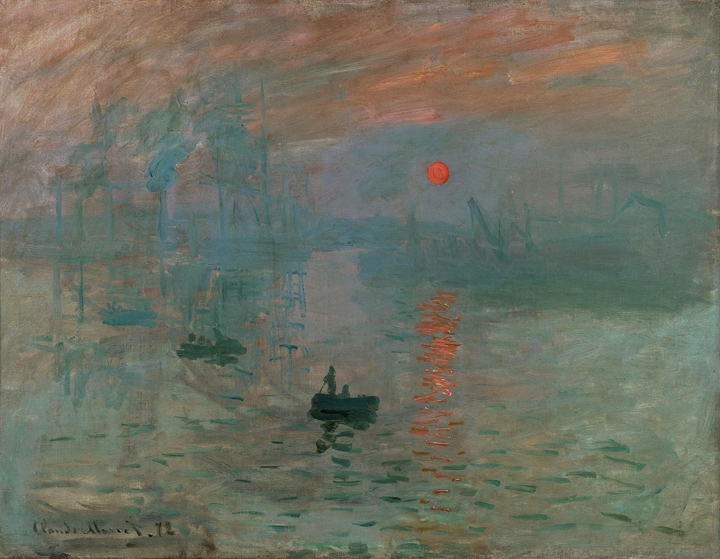 Claude Monet, Impression Soleil Levant, 1872