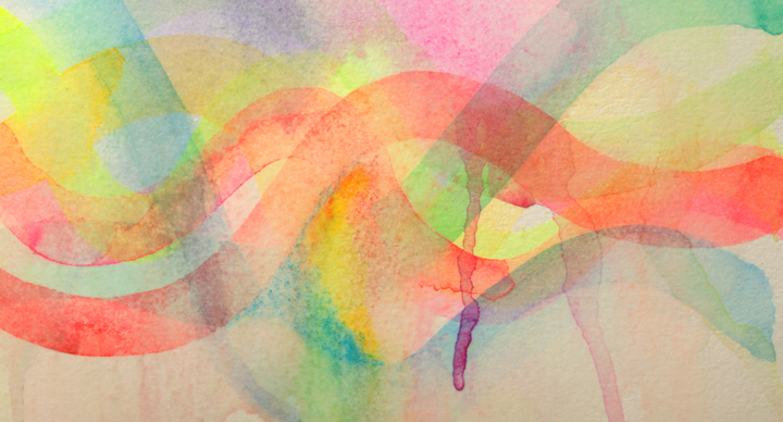 Watercolor Abstract Forms