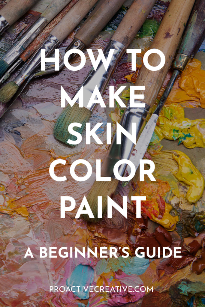 how to make skin color with paint