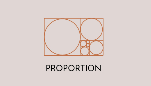 Proportion : principes de conception dans l'art