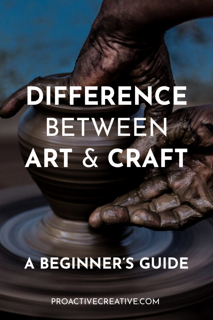 difference between art and craft