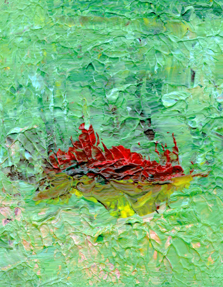 what colors do green and red paint make when mixed together