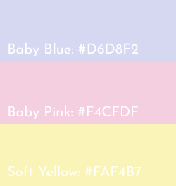 Candy Pastels hex code
