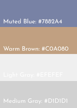 Muted Pastels hex codes