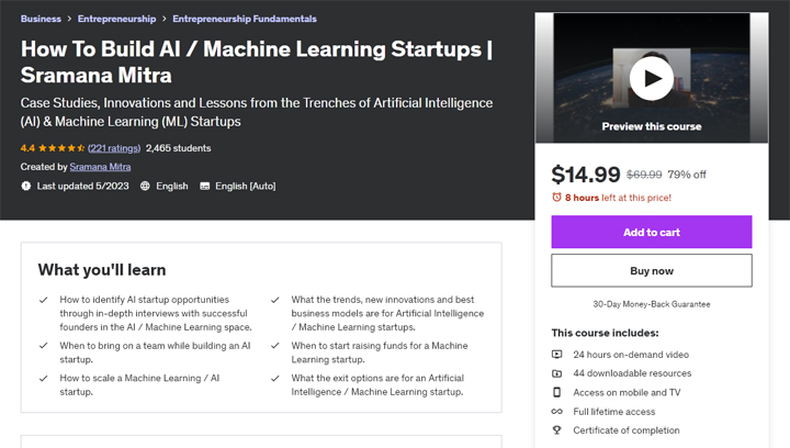 How to build an ai learning startup.