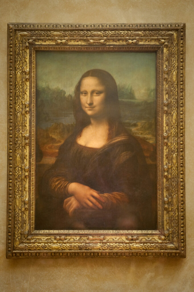 Mona lisa by leonardo da vinci.