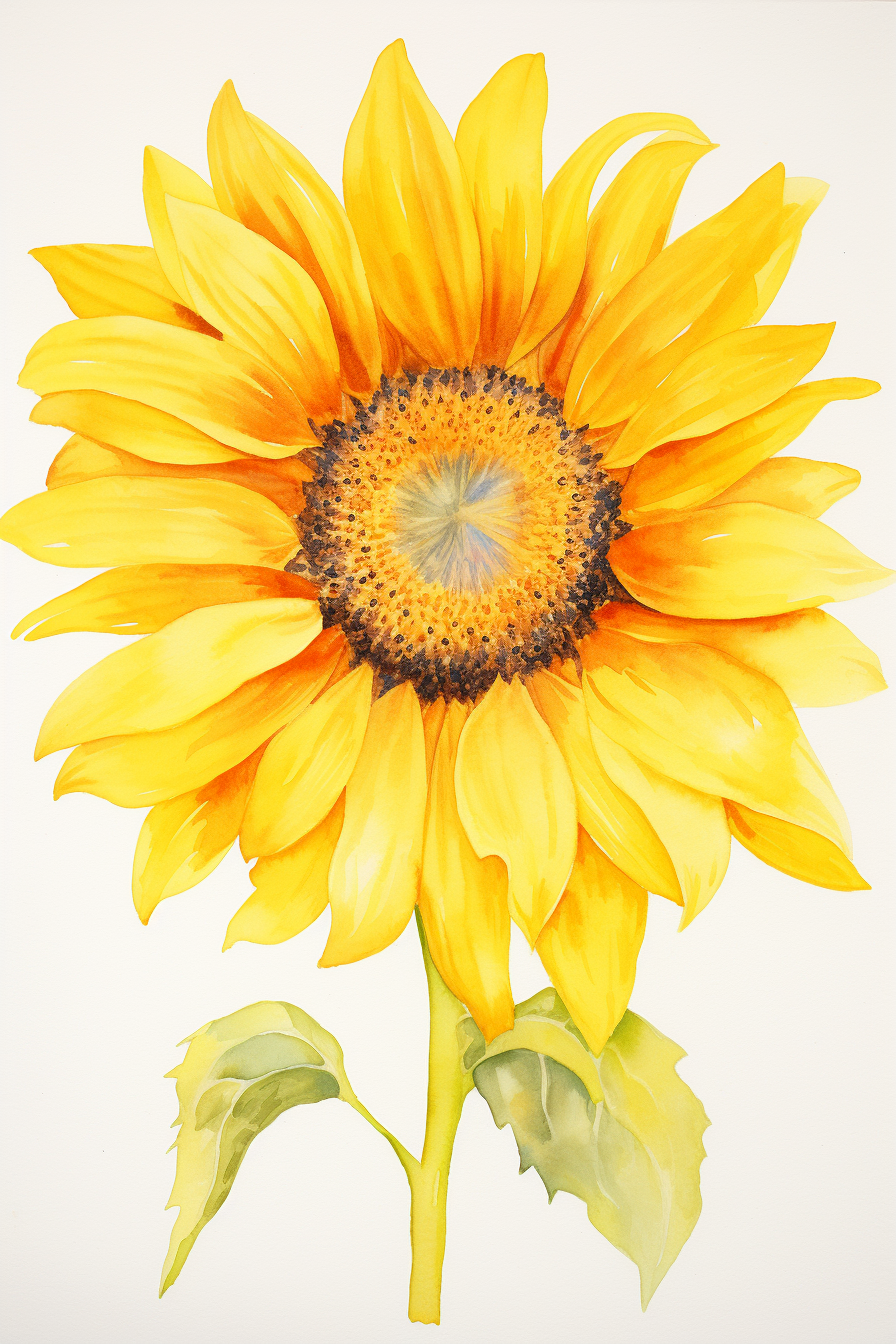 A close up of a sunflower.